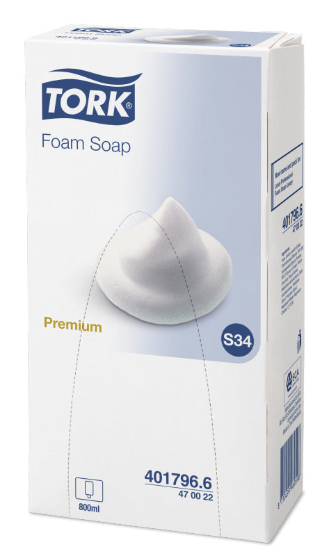 Tork Schaumseife – für S34 – Parfümiert – 800 ml – Pink