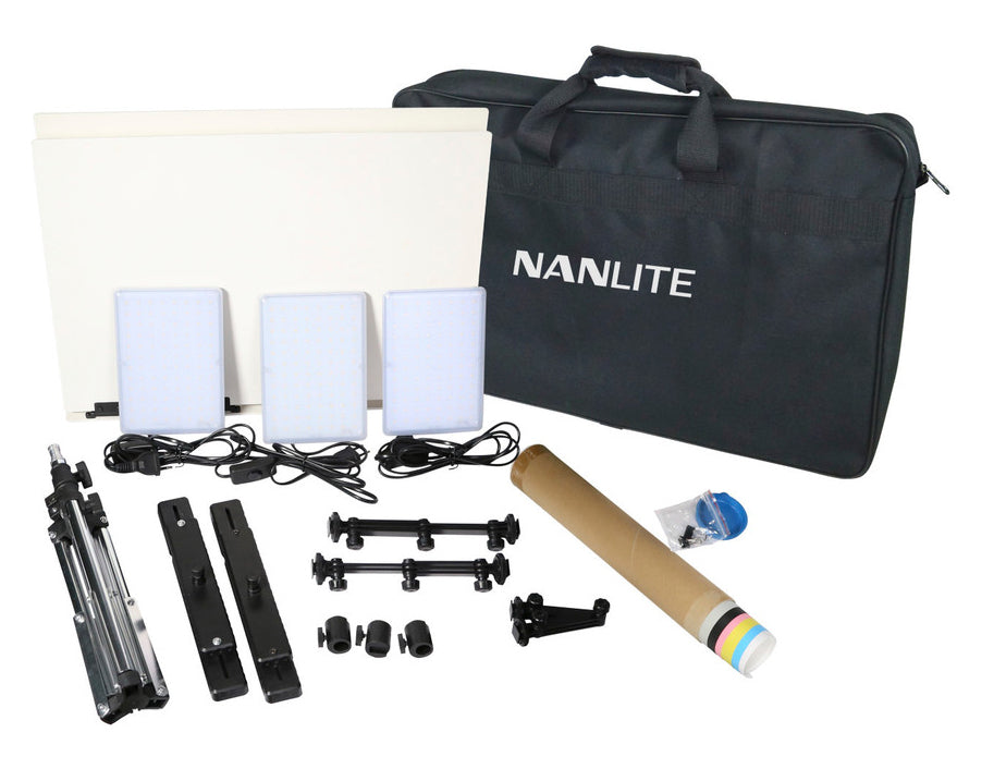 Nanlite Compac 20 3KIT – Schwarz