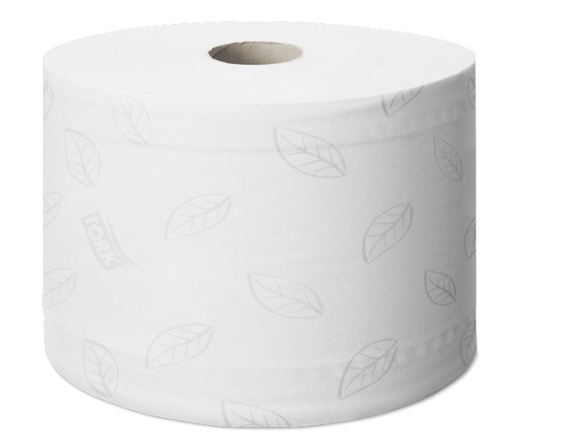 Tork SmartOne Toilettenpapier – 2-lagig, Rollenlänge 207 m, 1'150 Blatt/Rolle – für Tork T8 – 6 Rollen