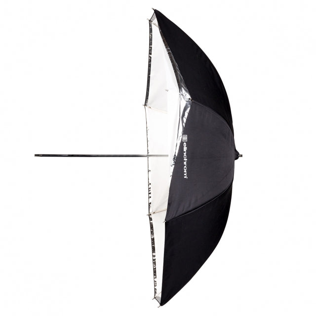 Elinchrom Umbrella Shallow Regenschirm – 85 cm – für Elinchrom – Weiss, transluzent