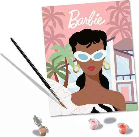 Ravensburger Malen nach Zahlen Set Barbie – ab 12 Jahren – 1 Bild – 240 × 300 mm
