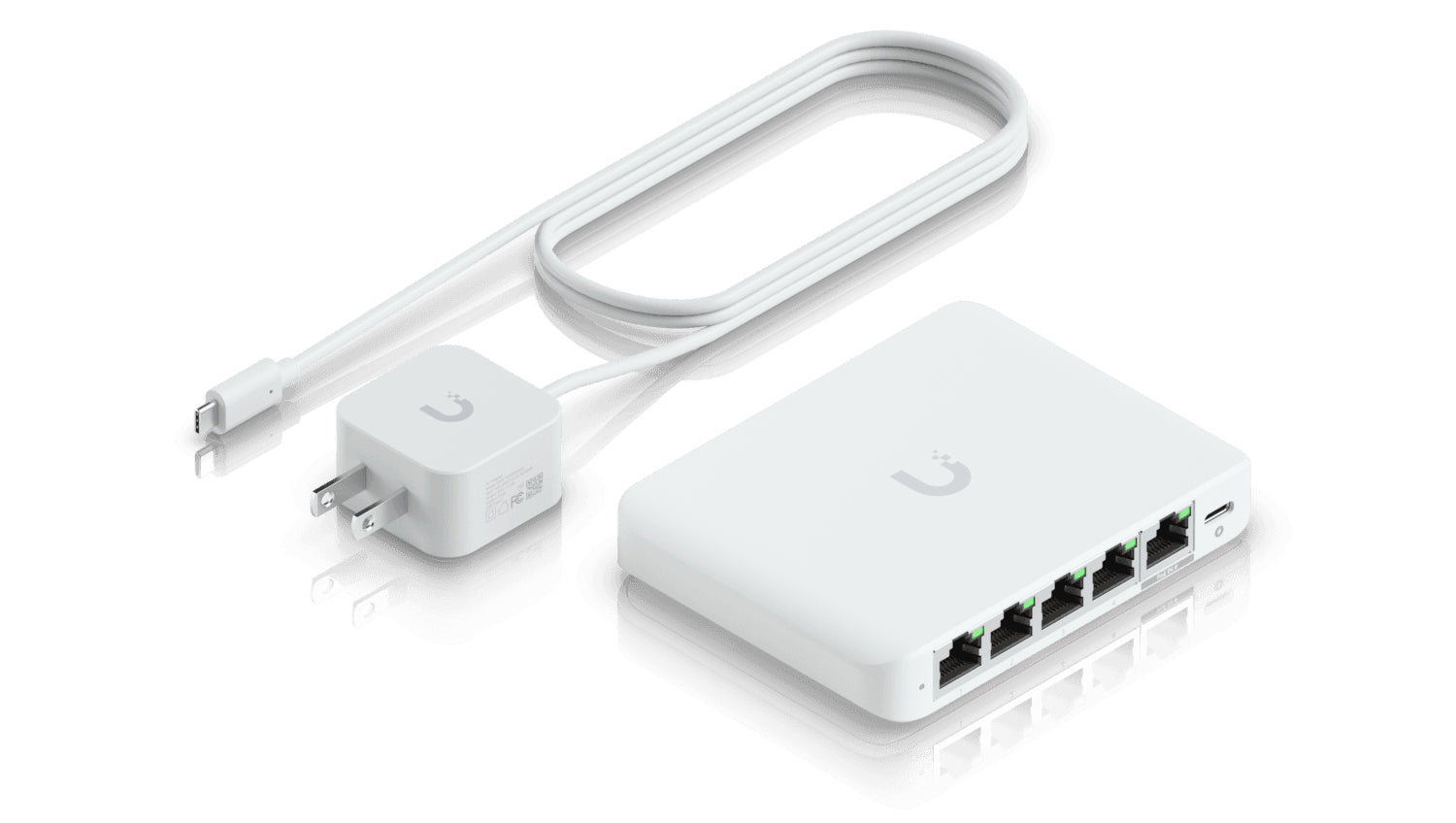 Ubiquiti Managed Switch – 5× 2,5G, PoE, Desktop