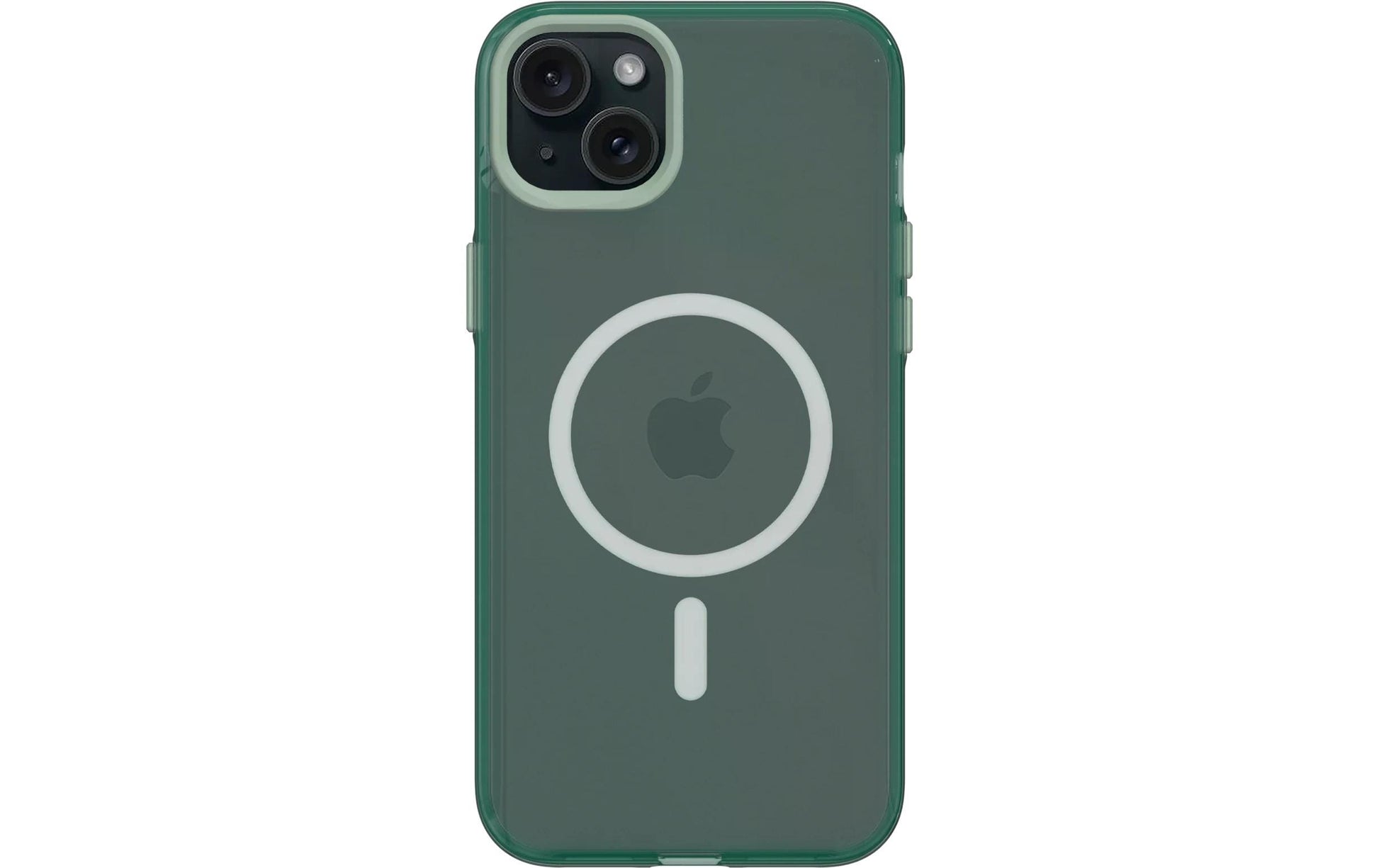 RhinoShield JellyTint Backcover – für Apple iPhone 15 Plus – MagSafe, TPE+Polyester, Moody Green