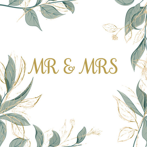 Paper + Design Servietten Wedding – gold – 33 × 33 cm, 3-lagig – 16 Stück
