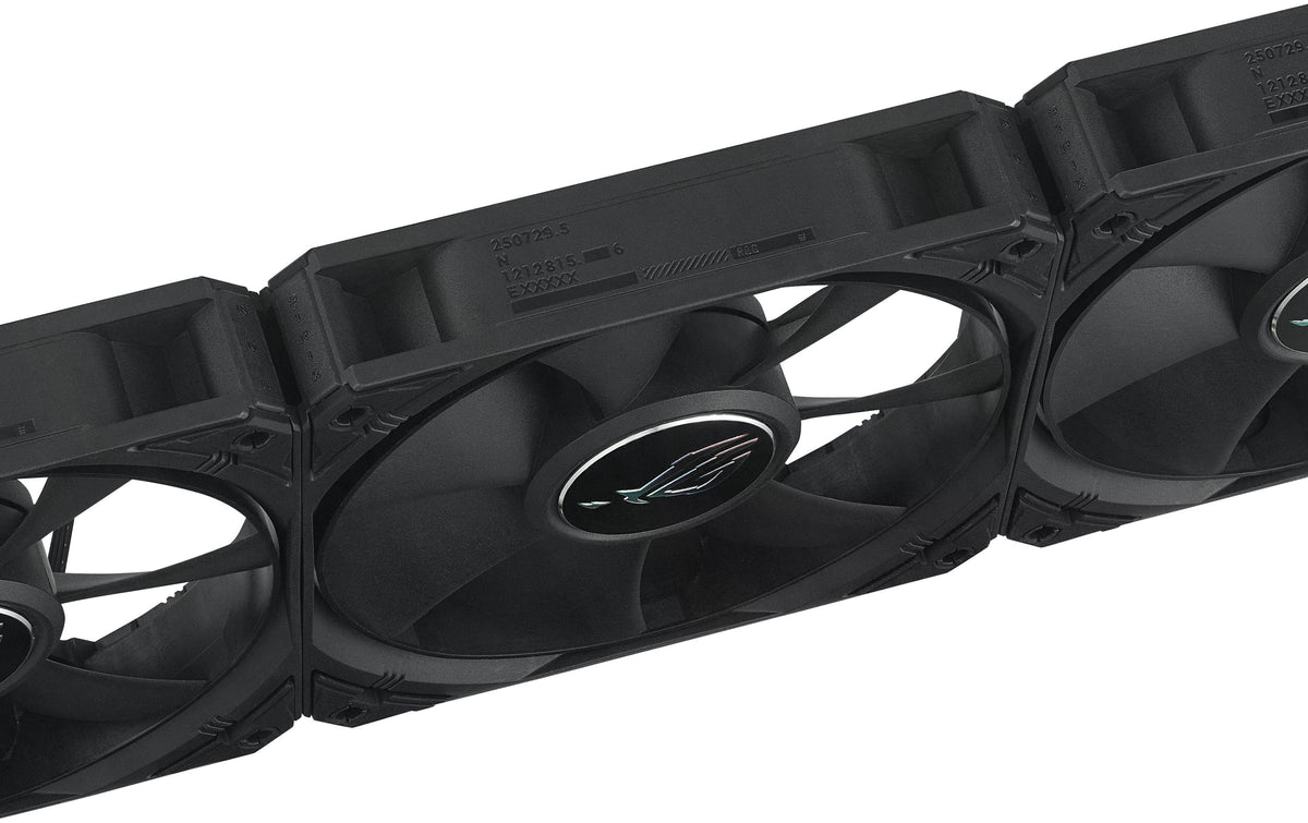 ASUS ROG Strix LC III 360 – Flüssigkeitskühler – 360 mm Radiator, 3×120 mm Lüfter, LCD, Schwarz