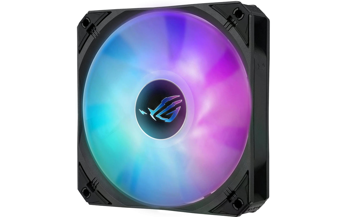 ASUS ROG STRIX LC III 360 – Flüssigkeitskühler – 360 mm Radiator, 3×120 mm, LCD, Schwarz, für AM4, AM5, LGA 11