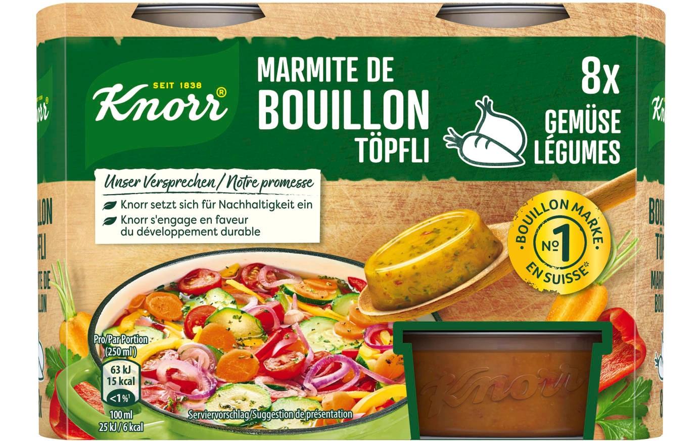 Knorr Gemüsebouillon Töpfli – 224 g