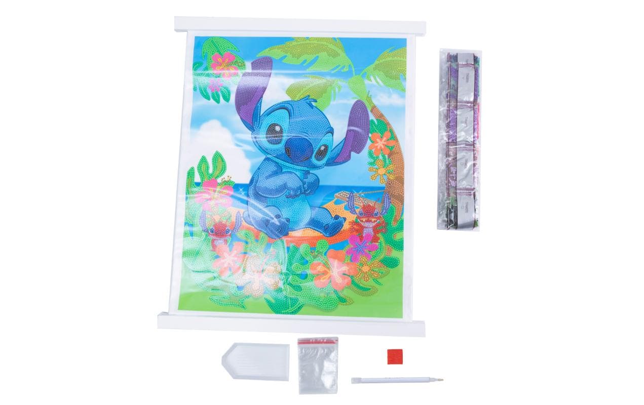 CRAFT Buddy Diamond Painting Set – 35 × 45 cm – 7-teilig – ab 8 Jahren