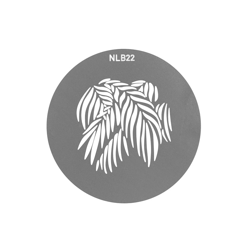 Nanlite AS-GB-B-SET2 Gobo-Set – 110 × 110 × 10 mm, Diffusor – für Forza 200, Forza 300, Forza 300B und andere – 10e