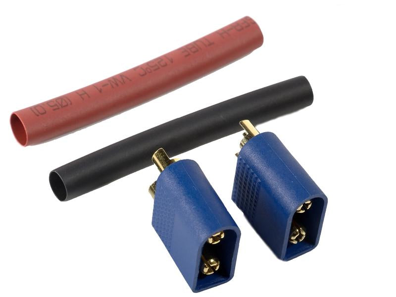 EP Product Adapterkabel, DC3, 2er-Pack – für XT60 und EC3 – schwarz/blau/rot