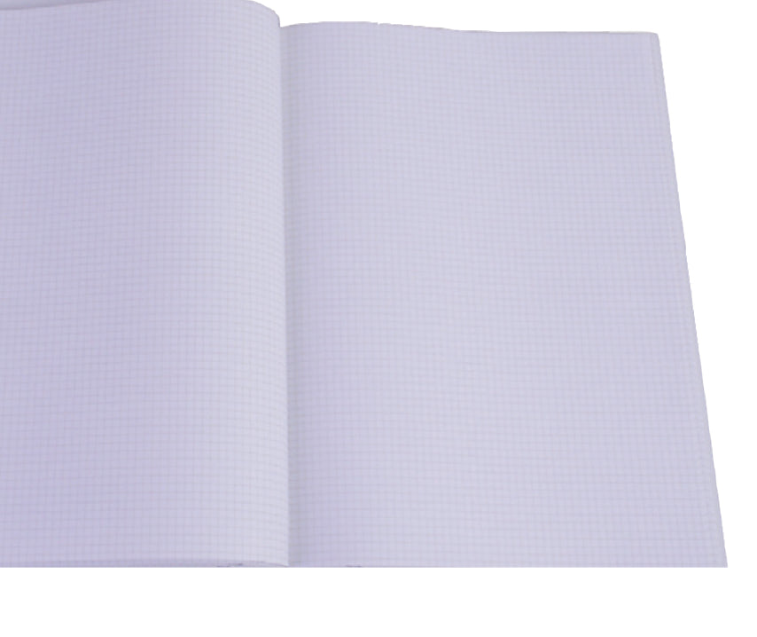 Simplex Notizbuch – A4, kariert, 80 Blätter, blau