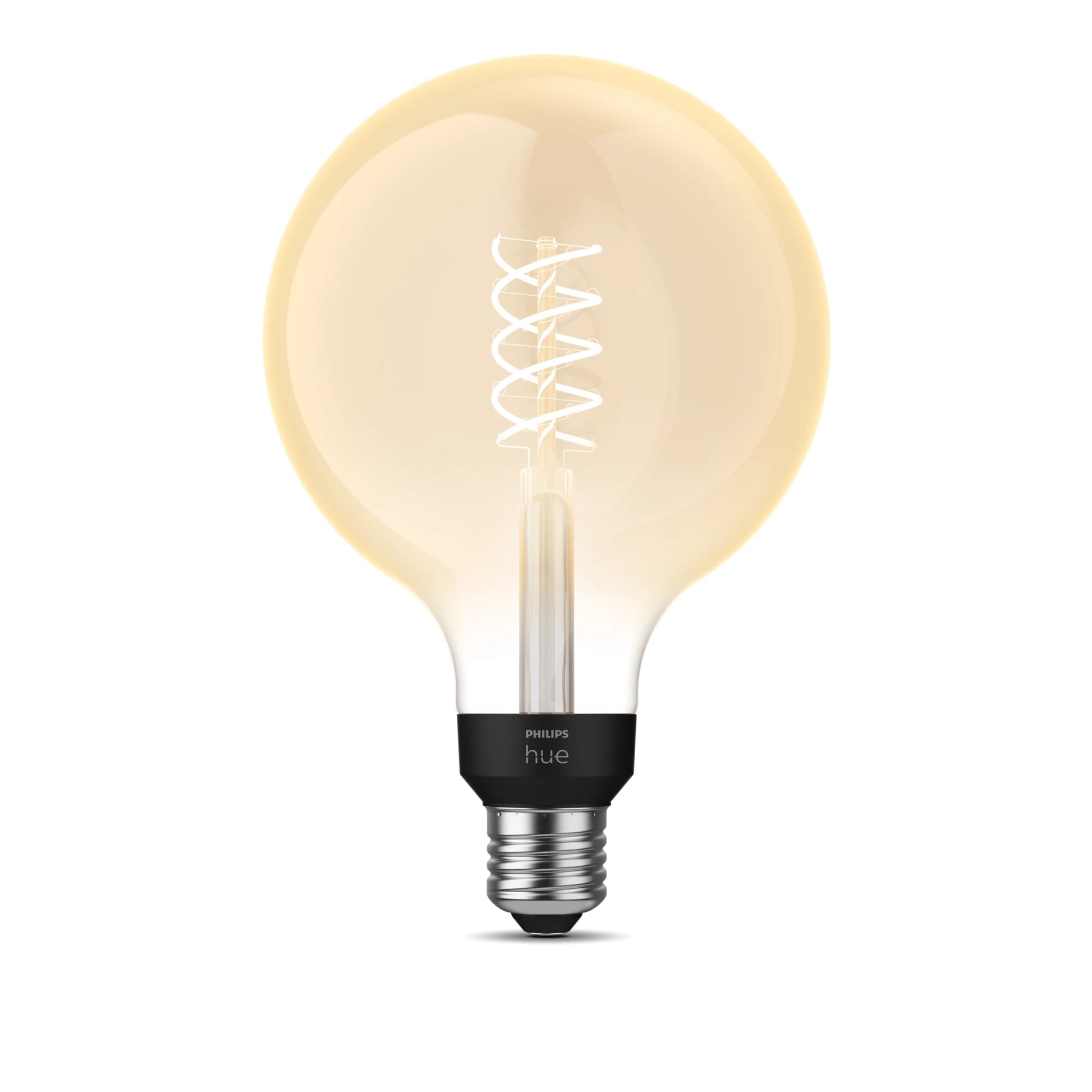 Philips by Signify Philips Hue Smart-Leuchtmittel E27 Weiss – 550 lm, 2100 K, App, dimmbar