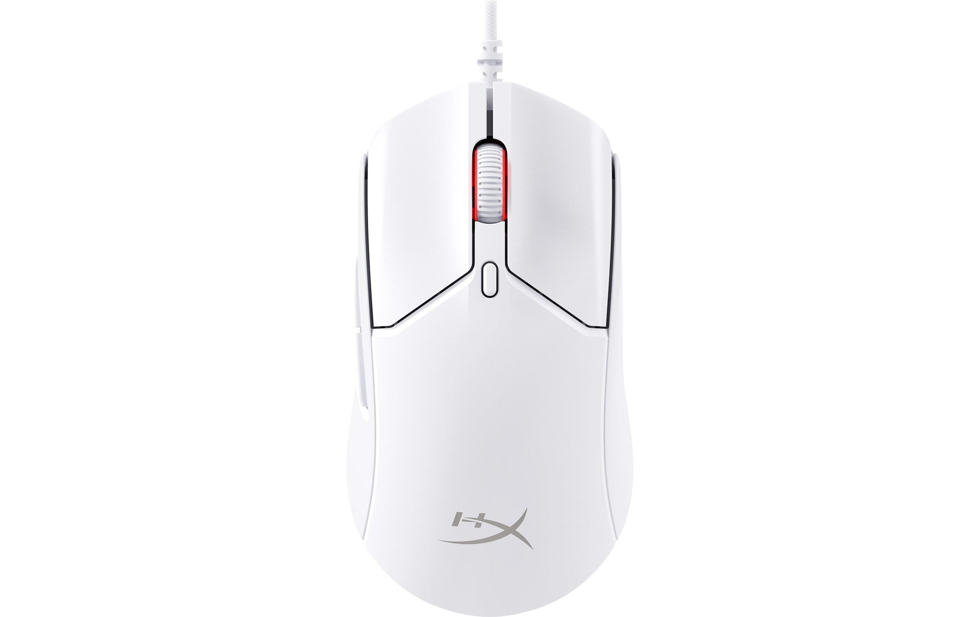 HyperX Pulsefire Haste 2 – Gaming-Maus – Kabelgebunden (USB-A), 26000 DPI, Weiss
