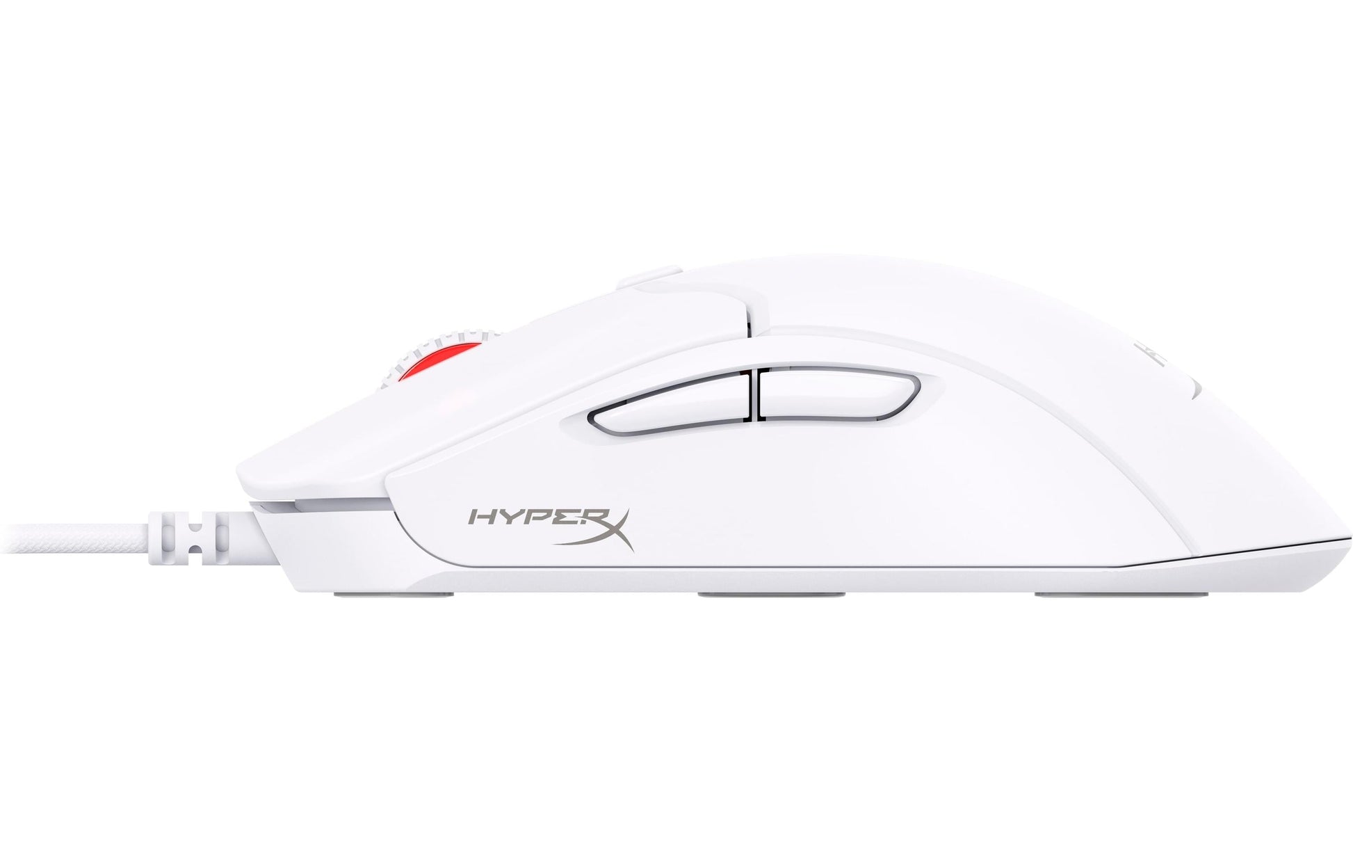 HyperX Pulsefire Haste 2 – Gaming-Maus – Kabelgebunden (USB-A), 26000 DPI, Weiss