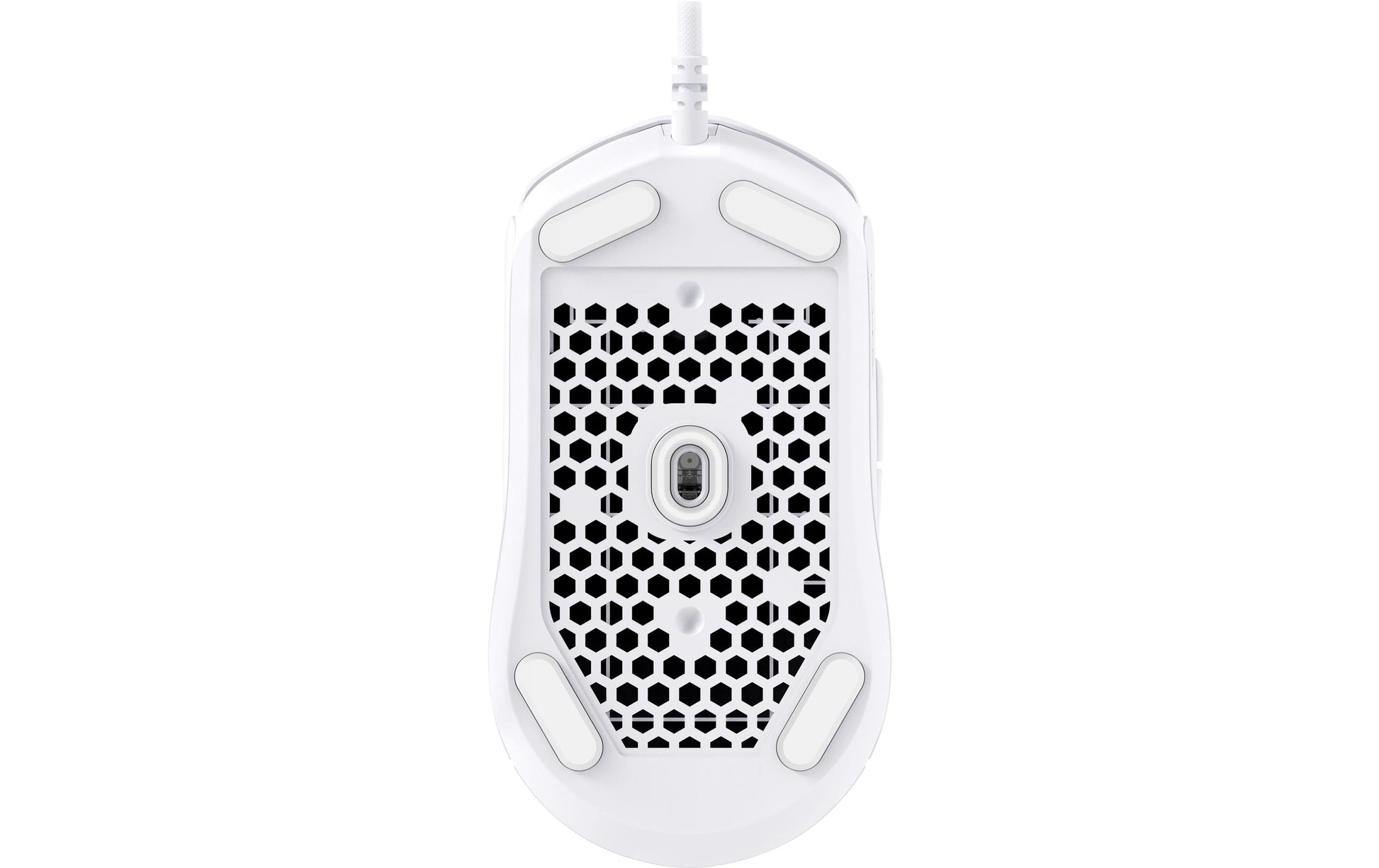 HyperX Pulsefire Haste 2 – Gaming-Maus – Kabelgebunden (USB-A), 26000 DPI, Weiss
