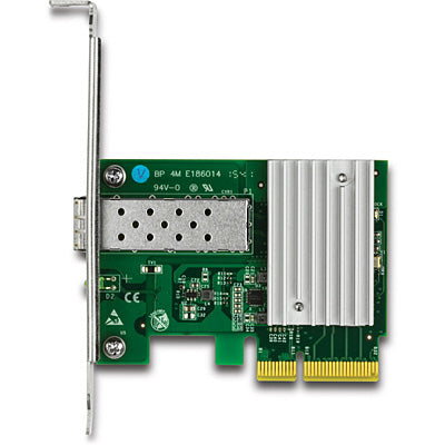 TRENDnet TEG-10GECSFP 10GbE-Karte – PCIe 2.0 x4, 1× SFP+, für Windows, Linux, VMware ESXi