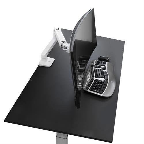 Ergotron HX 45-475-216 – Monitorarm Tischhalterung – Klemme/Durchführung – bis 49,0" – bis 19 kg/Monitor