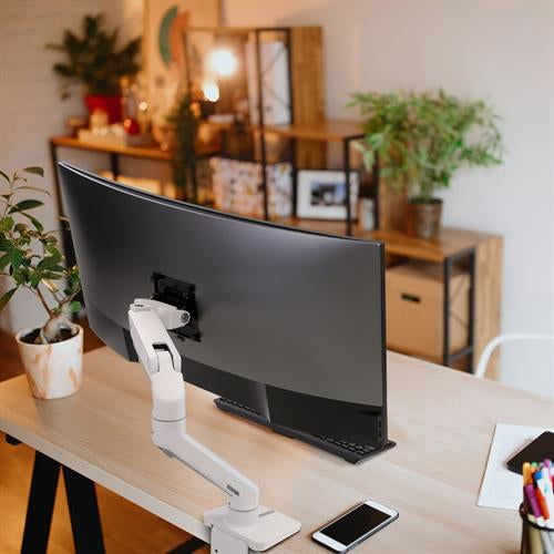 Ergotron HX 45-475-216 – Monitorarm Tischhalterung – Klemme/Durchführung – bis 49,0" – bis 19 kg/Monitor
