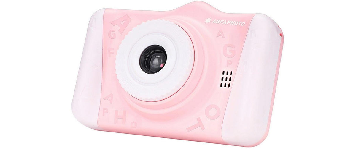 AgfaPhoto Realkids Cam 2 – Kinderkamera, 12 MP, Pink
