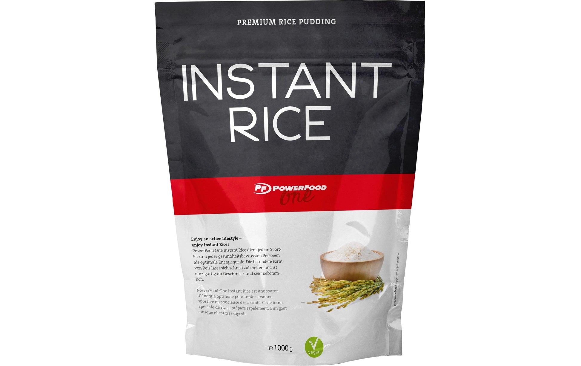 PowerFood Instant-Reispudding – glutenfrei, vegan – 1 kg