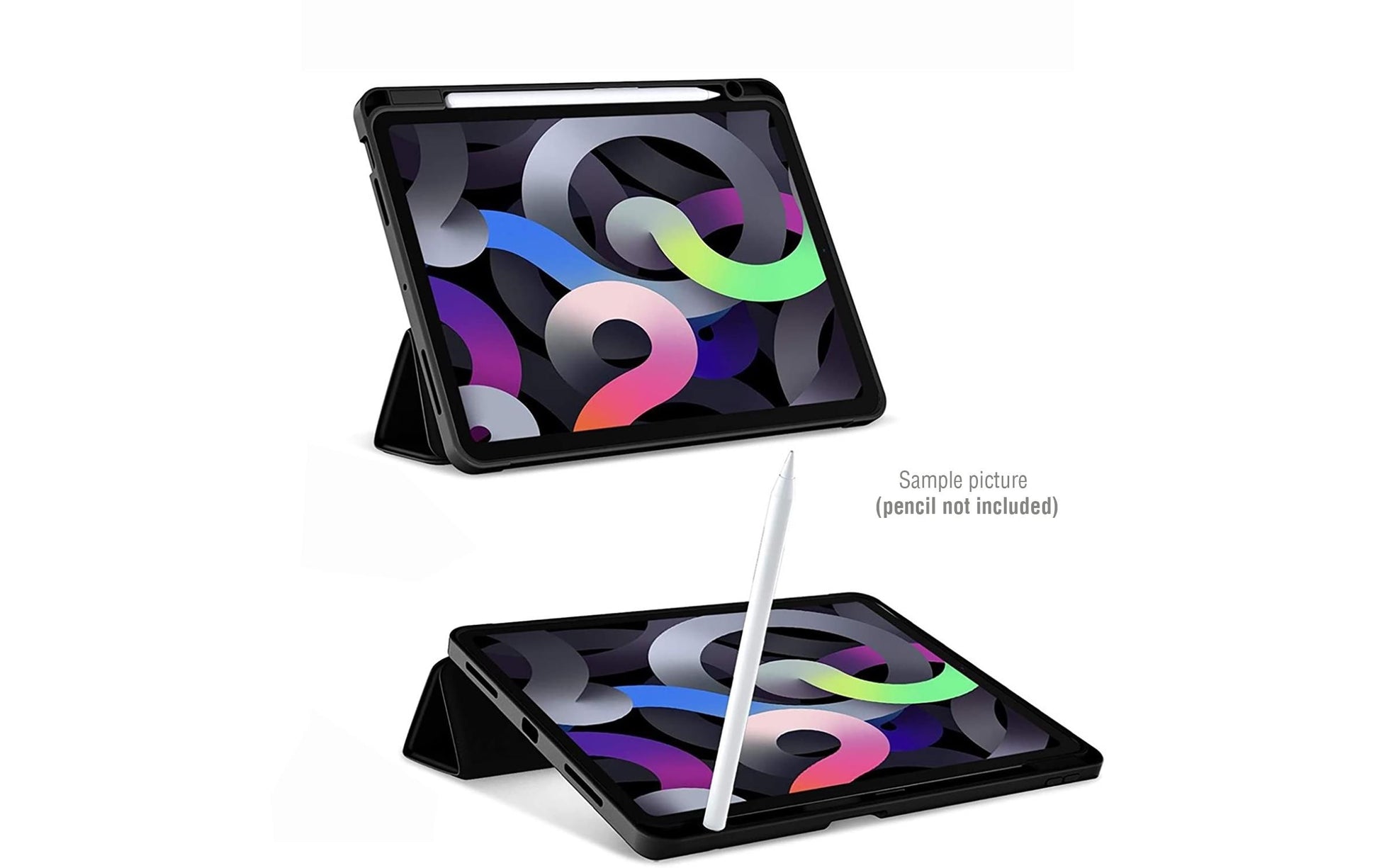 4smarts Tablet-Hülle für Samsung Galaxy Tab A9+ (Wi‑Fi, 5G) 10,9" – Schwarz