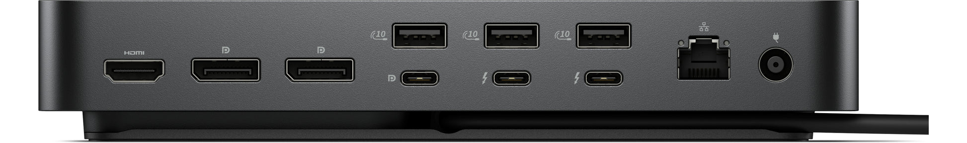 Dell SD25TB4 Dockingstation – Thunderbolt 4, 2× DP, 1× HDMI, 4× USB-A, 2× USB-C, 130 W PD, 2,5GbE