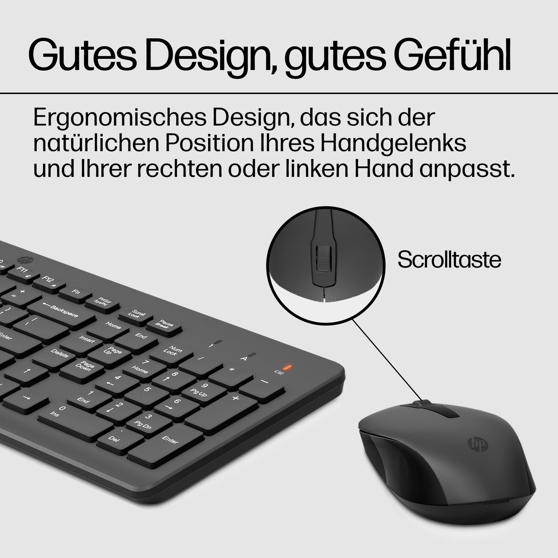 HP 330 – Tastatur, kabellos