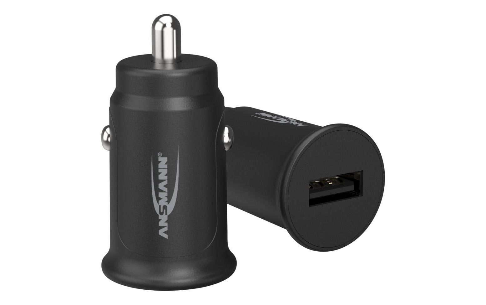 Ansmann CC105 Auto-Ladegerät 12 W – USB-C×1, Schnellladefunktion – für 12–24 V Fahrzeuge, 12V KFZ-Stecker