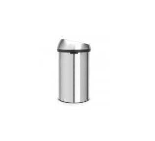 Brabantia Papierkorb – 60 l – Edelstahl – Ø 400 × H 710 mm