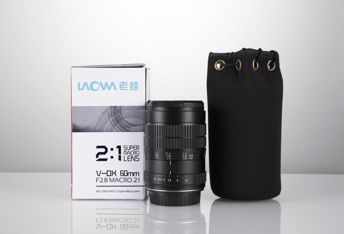 Laowa 60mm f/2.8 2× Ultra-Makro Makroobjektiv – für Nikon F
