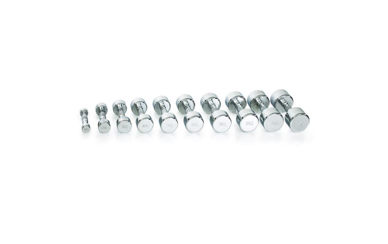 Gymstick Pro Chrome Kurzhantel – 1 kg, Stahl