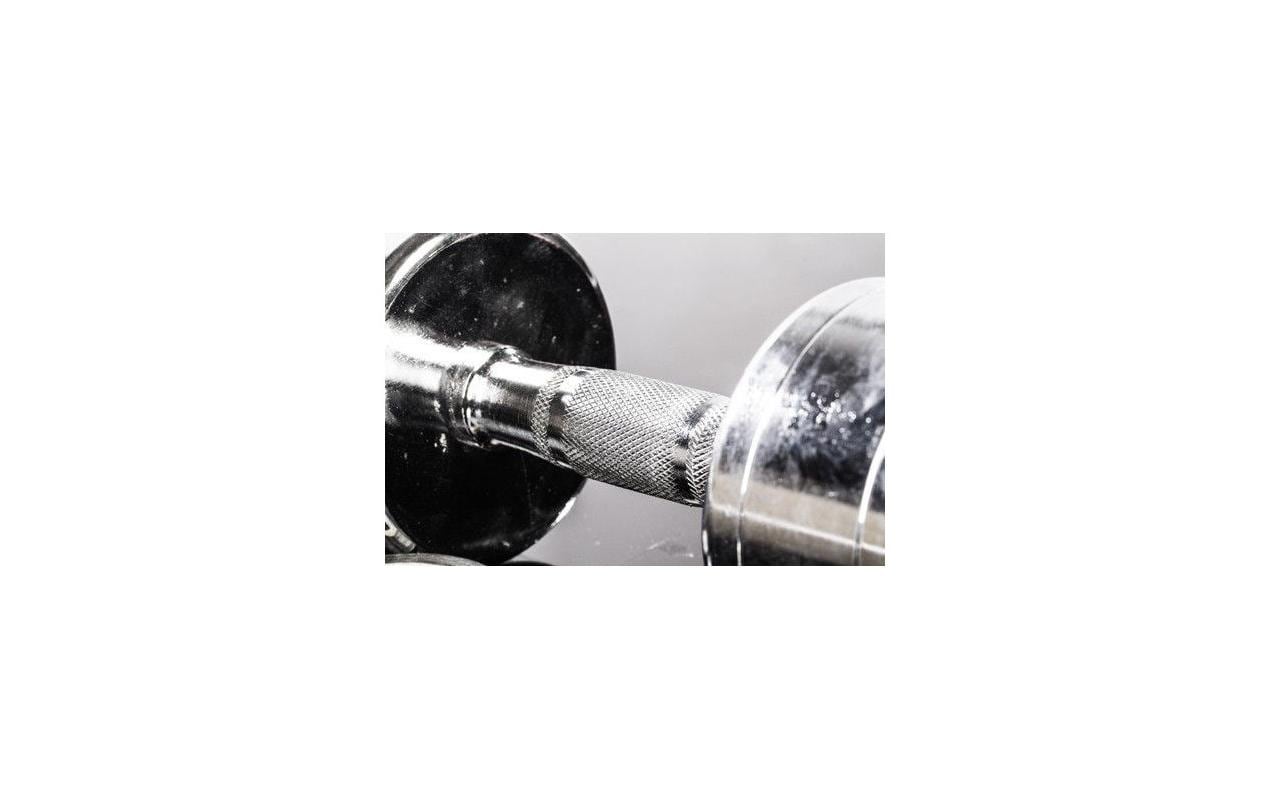 Gymstick Kurzhantel 24.221, 0,5 kg pro Hantel – Chrom, Stahl