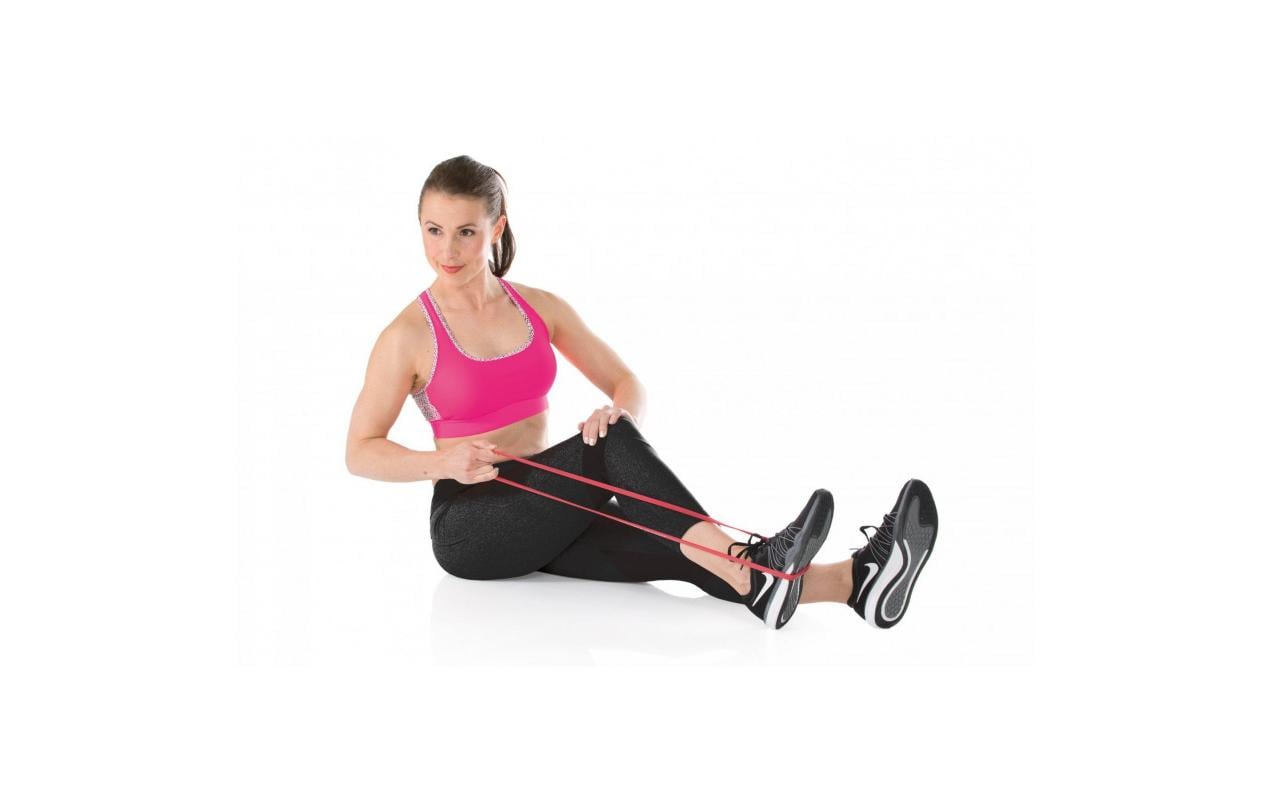 Gymstick Gummibänder – 44,5 × 1040 mm, violett, Latex, 400 g