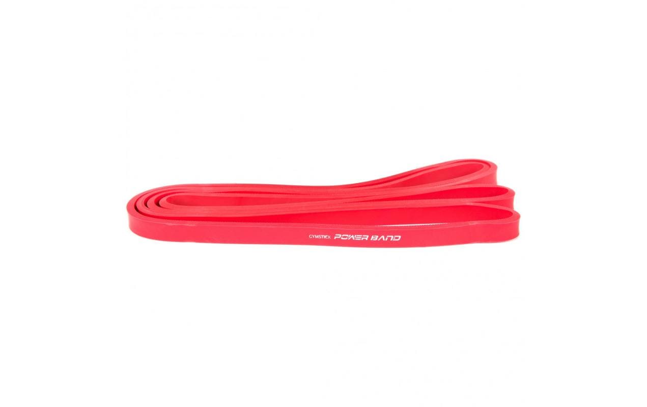 Gymstick Power Band 61111, 104 cm, Leicht – Rot, Latex