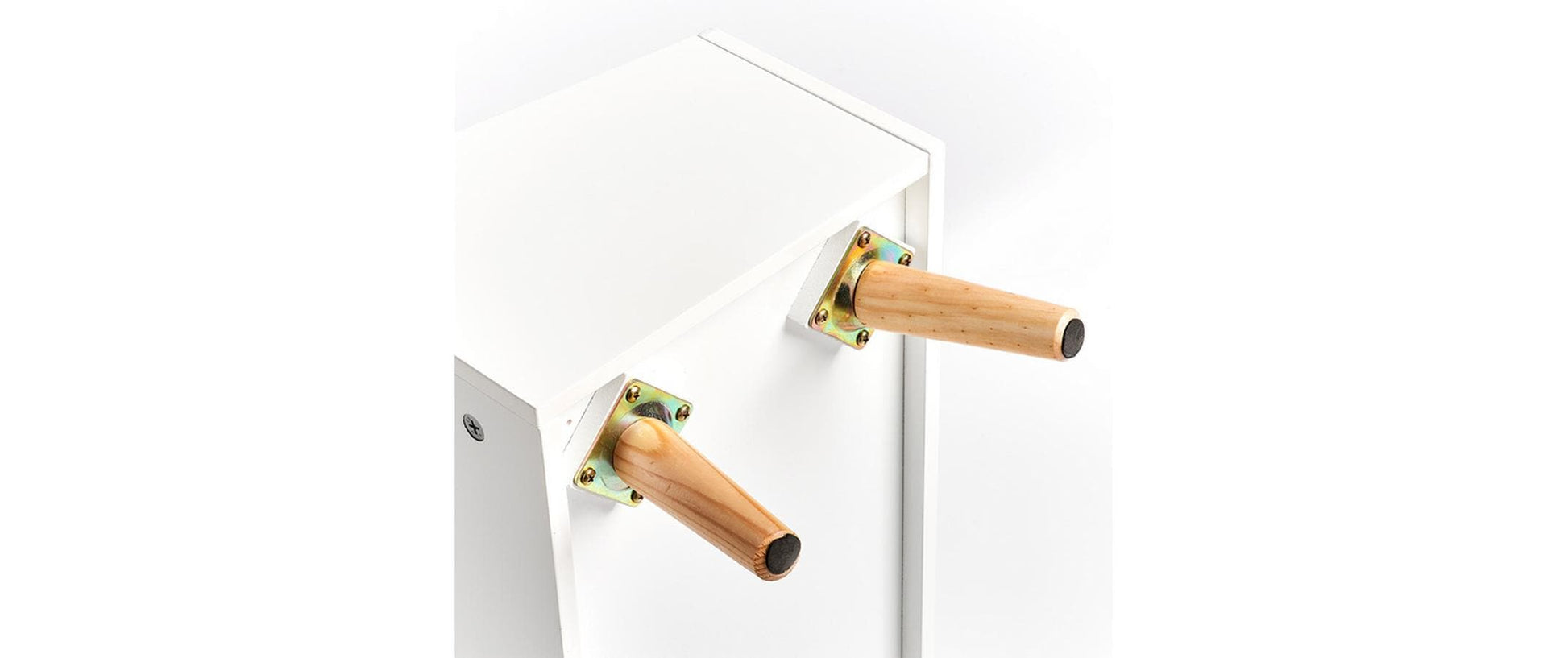 Zeller Present Truhe – Holz – Weiss – 280 × 450 × 580 mm