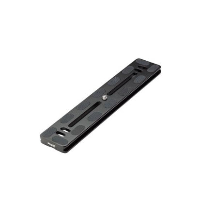 Benro PU-200 Schnellwechselplatte – Aluminium, 38 × 10 × 200 mm – 1/4" Stativgewinde – Schwarz