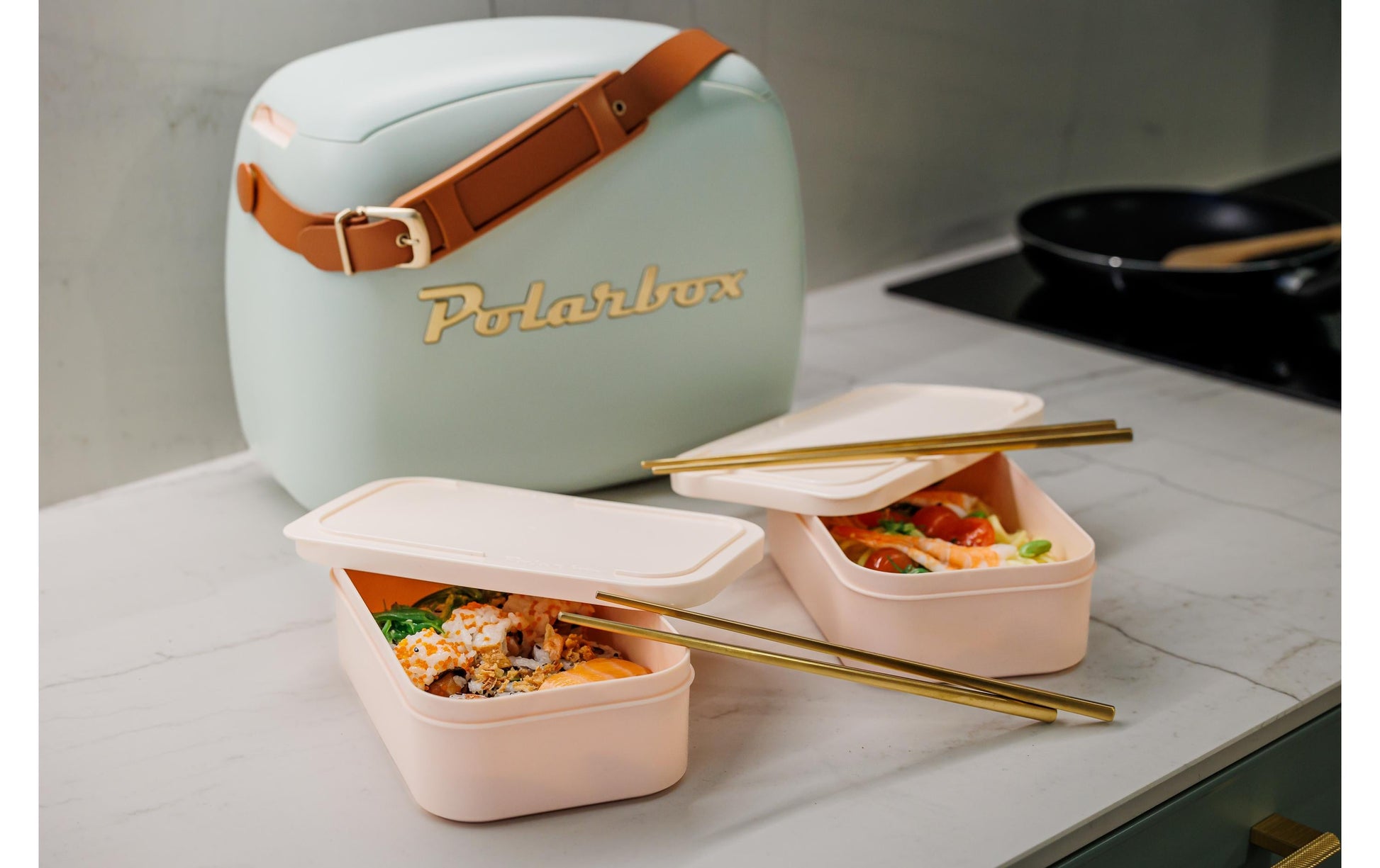 Polarbox Kühltasche CoolerBag – 6 l, passiv, 24 h – türkis – Polypropylen (PP) – 1 Stk.
