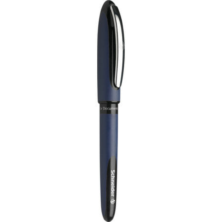 Schneider AG Schneider One Business – Tintenroller, dokumentenecht, mit Kappe, 0,6 mm, schwarz