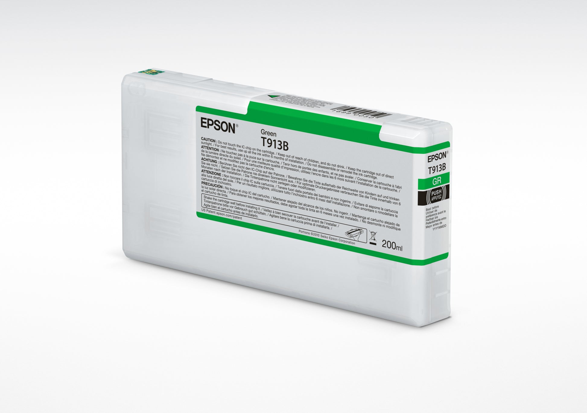Epson Tintenpatrone T913B (T913B00), Grün, 200 ml – für SureColor SC-P5000