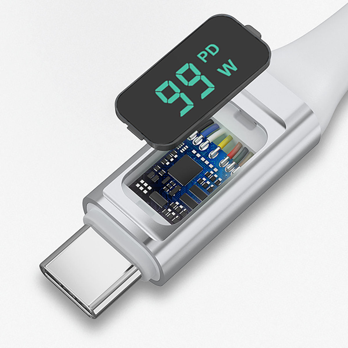 4smarts USB-C auf USB-C Kabel – USB 2.0 (480 Mbit/s) – 3 m – PD 100 W – Geflochten