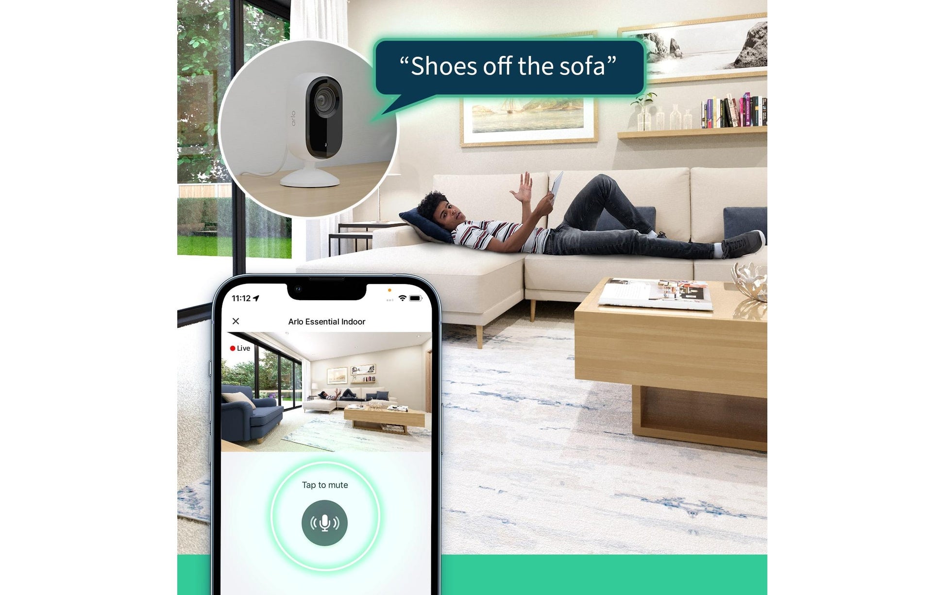Arlo Essential 2 Innenkamera – 2K, 2er-Set