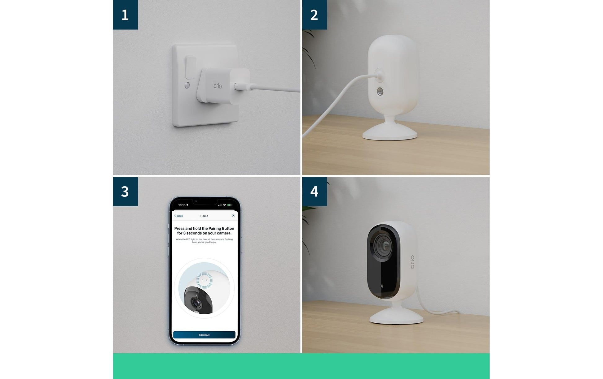 Arlo Essential 2 Innenkamera – 2K, 2er-Set