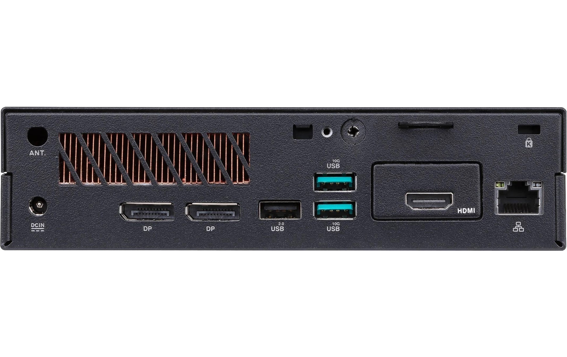 ASUS PB63-B7205AH Mini-PC – Wi‑Fi, Ethernet, Bluetooth – DC – 180 × 180 × 60 mm