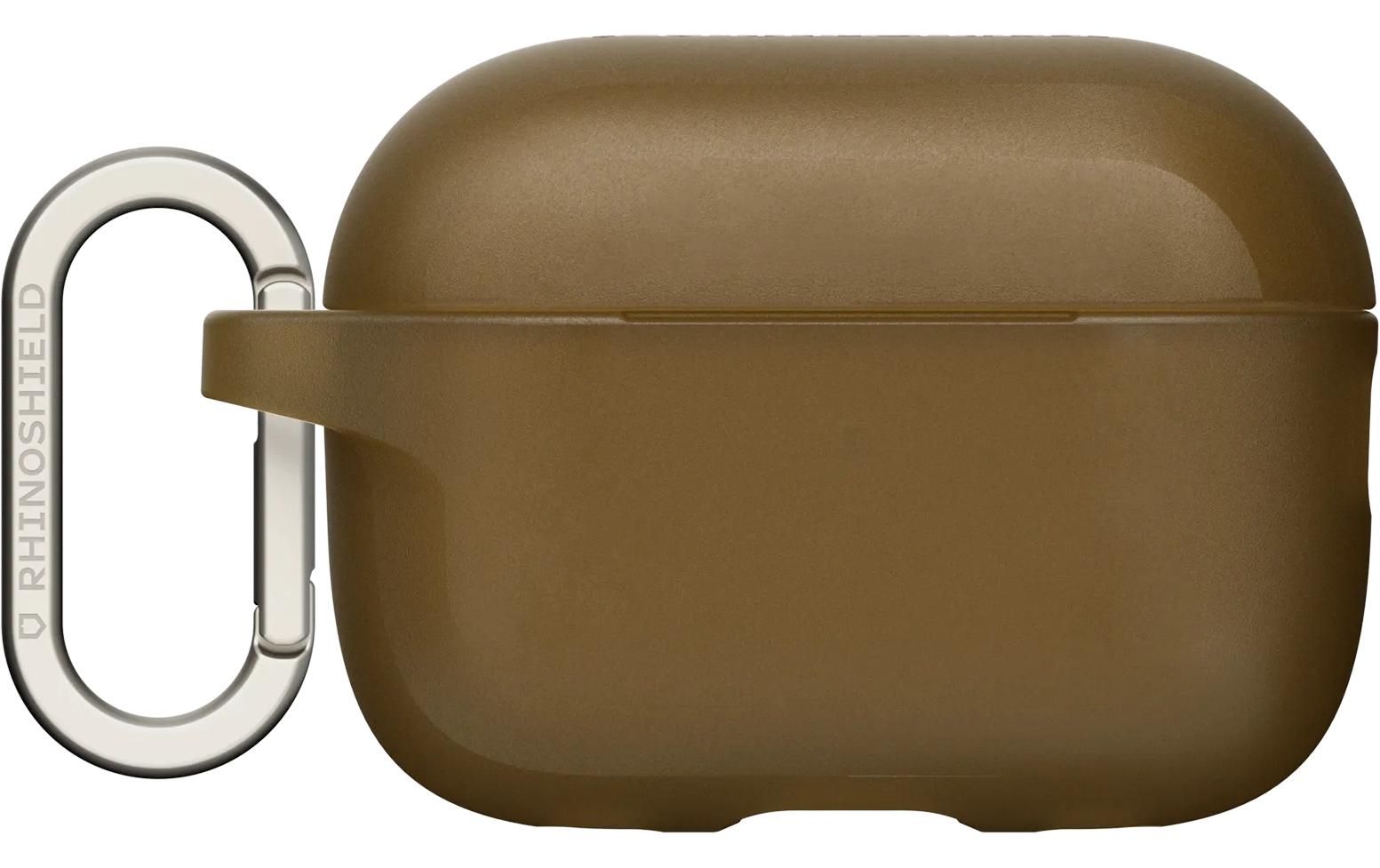 RhinoShield AirPods Hülle – Schutzhülle für AirPods (1./2. Generation), Braun