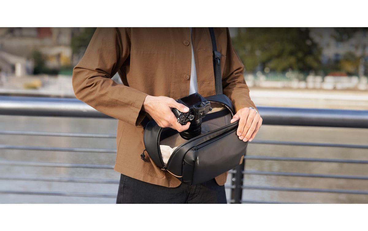 PGYTECH OneGo Solo V2 4L Kameratasche – Polyester/PU – Schwarz – 4 l – für Tablets bis 21,1 cm (8,3")
