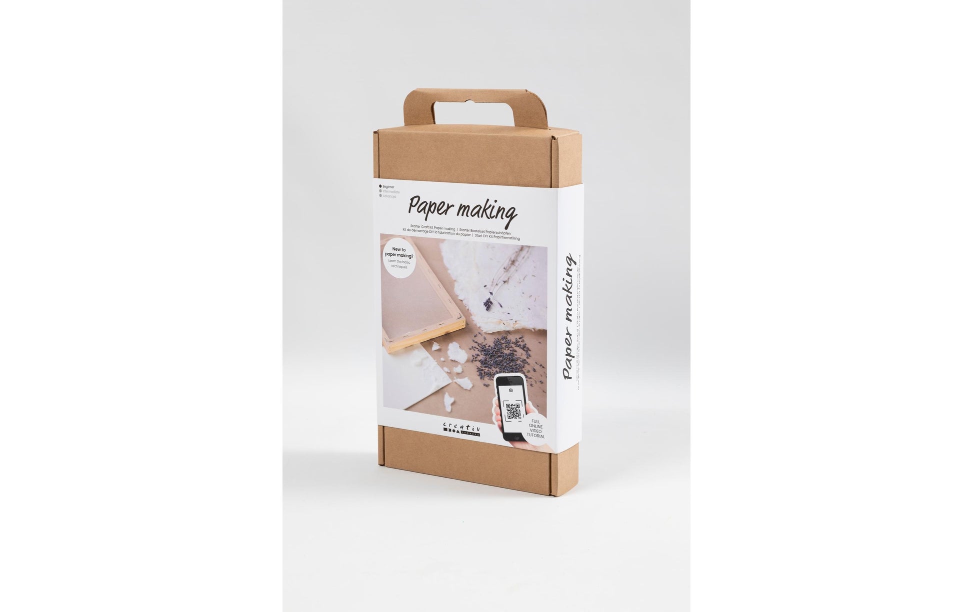 Creativ Company Bastelset Papierschöpfen – 4-teilig – ab 4 Jahren
