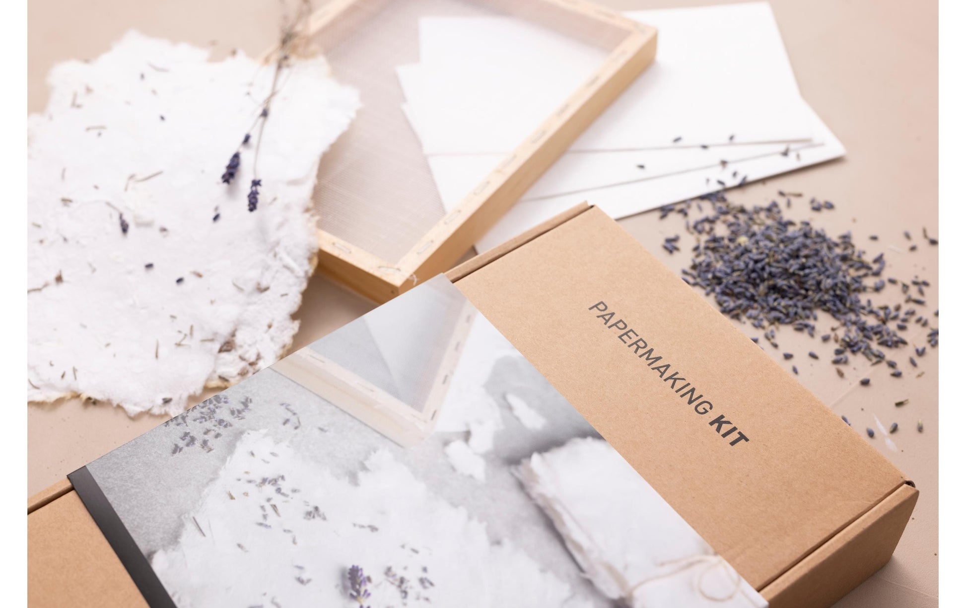 Creativ Company Bastelset Papierschöpfen – 4-teilig – ab 4 Jahren