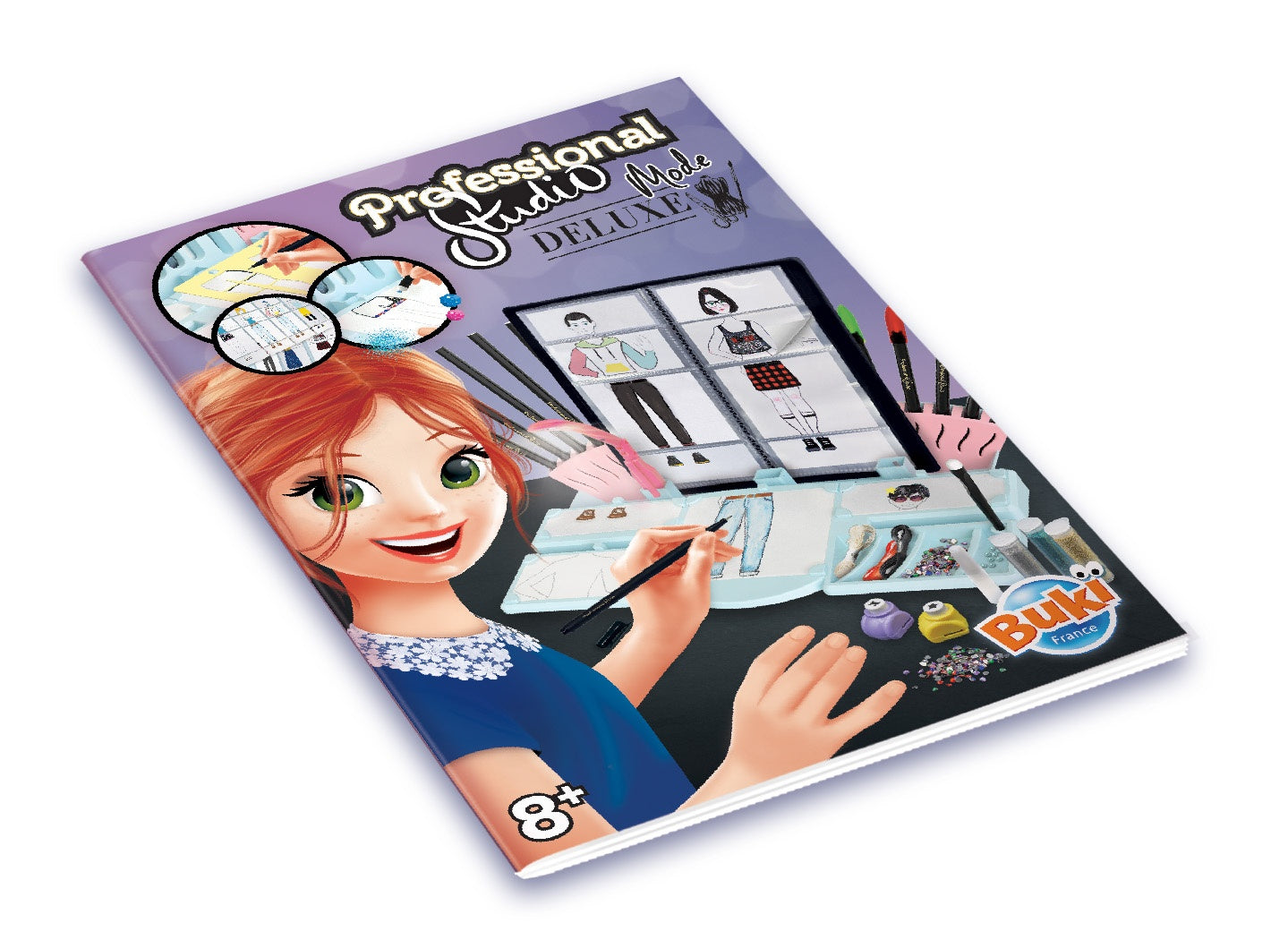 Buki Professional Studio Mode Deluxe – Zeichenschablonen-Set – ab 8 Jahren