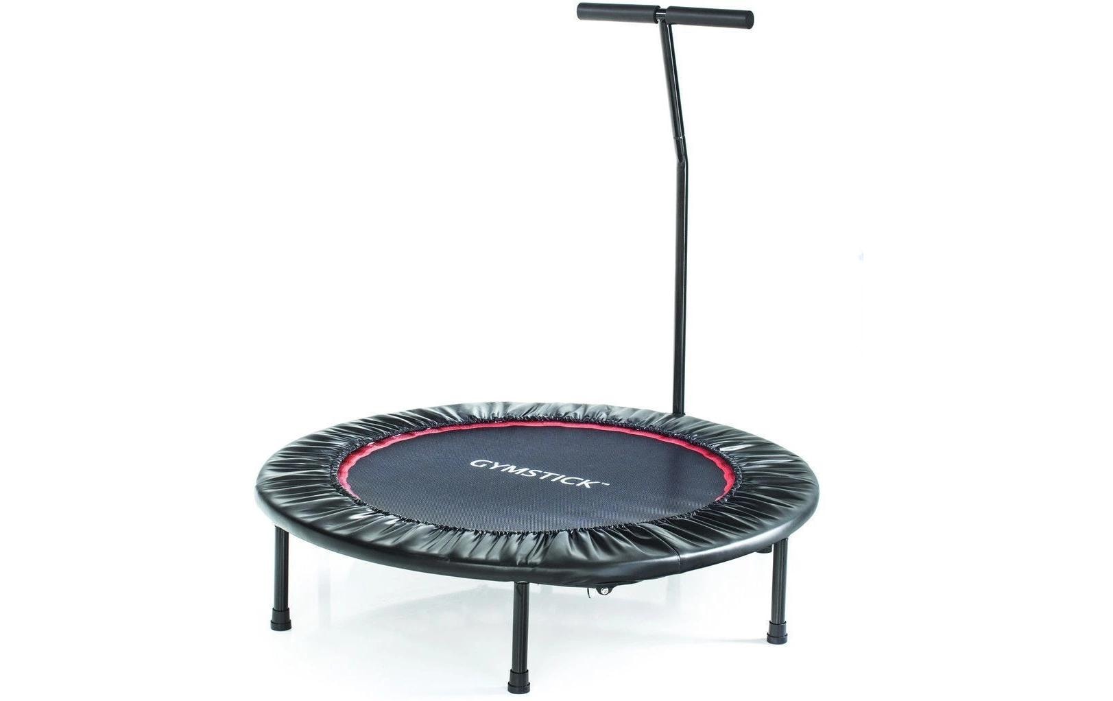 Gymstick Fitness-Trampolin, Ø 102 cm, 100 kg – Schwarz/Rot