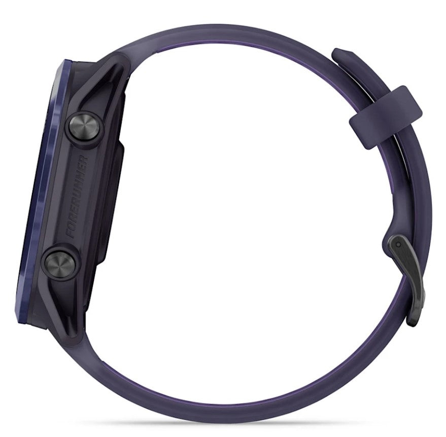 Garmin Forerunner 570 47 mm GPS – Aluminium, Sportarmband Lila, 50 m, für Android und iOS